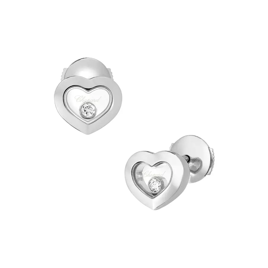 Золотые серьги Chopard Happy Diamonds 83A054-1001