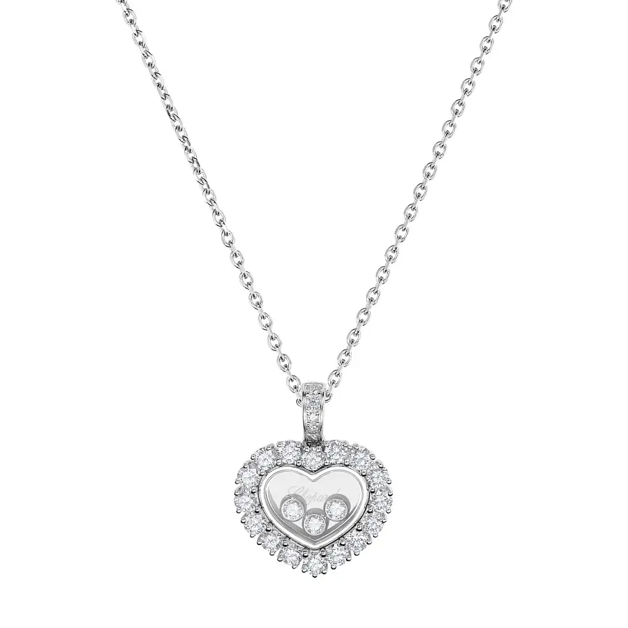 Золотой кулон Chopard Happy Diamonds 79A615-1001