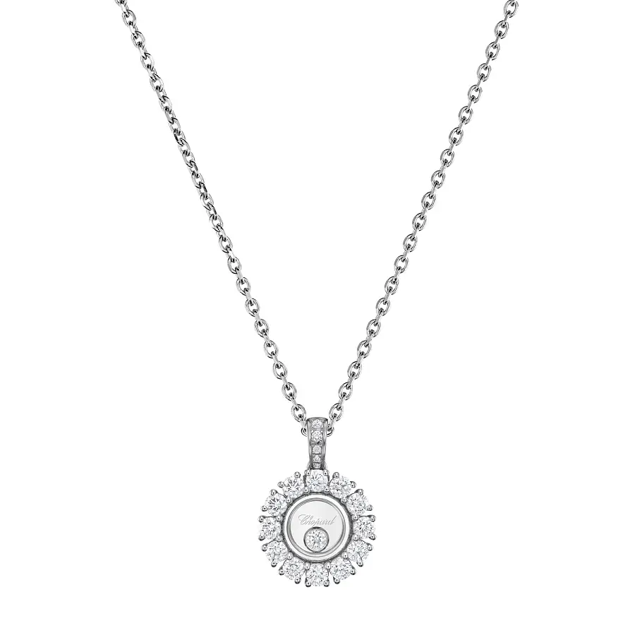 Золотое колье Chopard Happy Diamonds 79A609-1001