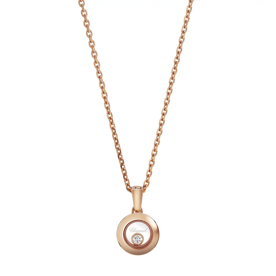 Золотой кулон Chopard Happy Diamonds 79A017-5001