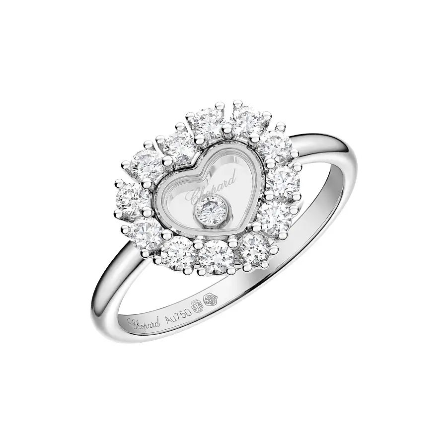 Золотое кольцо Chopard Happy Diamonds 82A616-1111