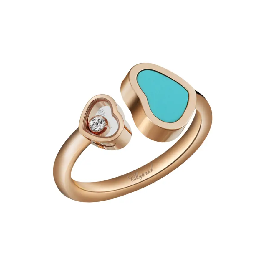 Золотое кольцо Chopard Happy Hearts 829482-5410