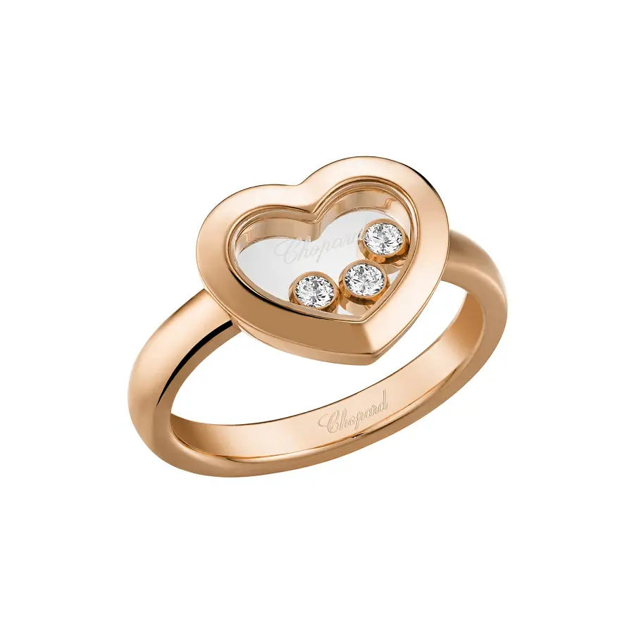 Золотое кольцо Chopard Happy Diamonds 82A611-5110
