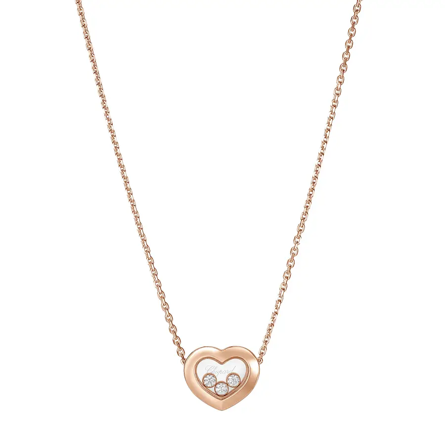 Золотое колье Chopard Happy Diamonds 81A611-5001