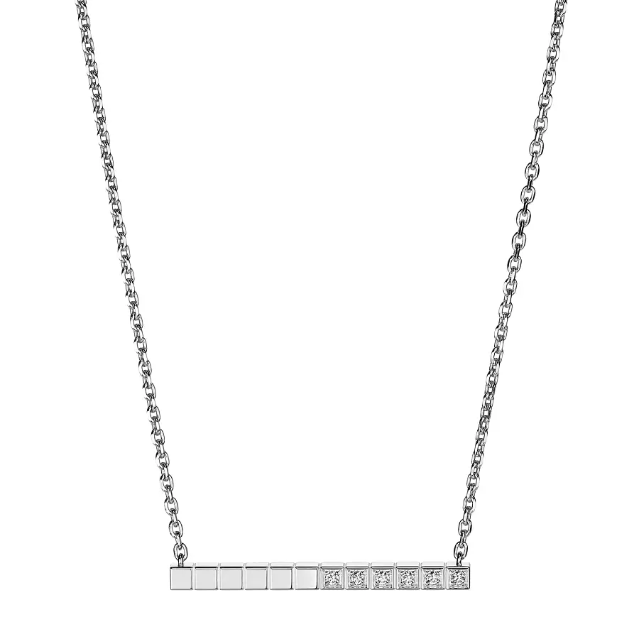 Золотое колье Chopard Ice Cube Pure 817702-1002