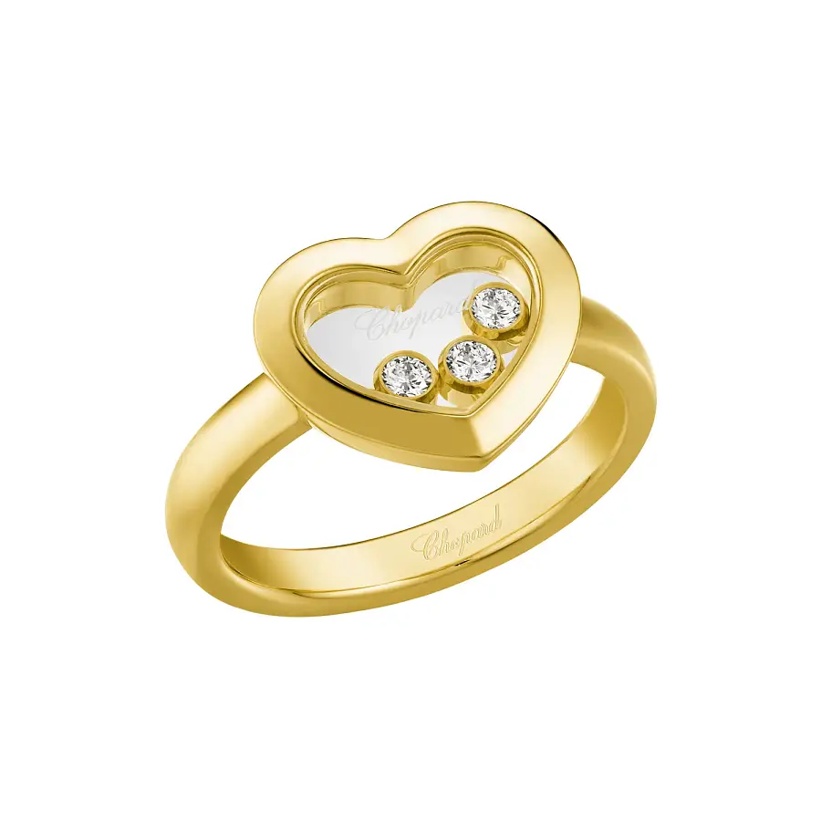 Золотое кольцо Chopard Happy Diamonds 82A611-0112