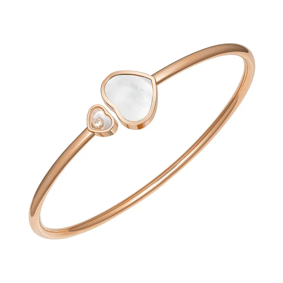 Золотой браслет Chopard Happy Hearts 857482-5302