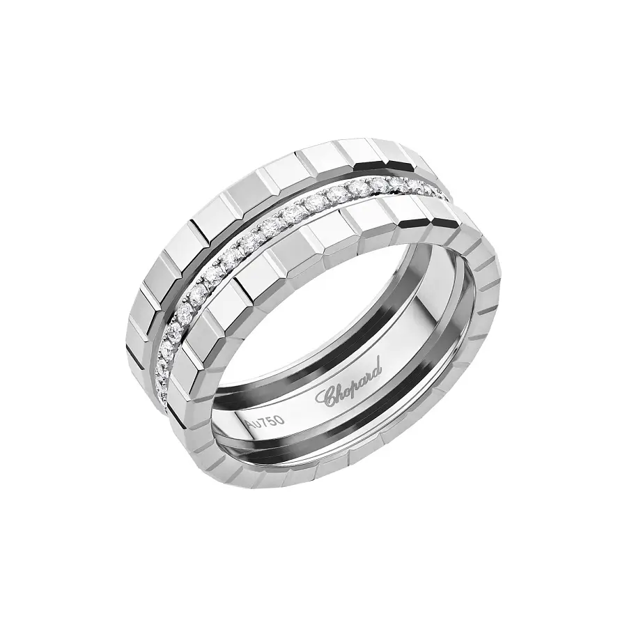 Золотое кольцо Chopard Ice Cube 827005-1040