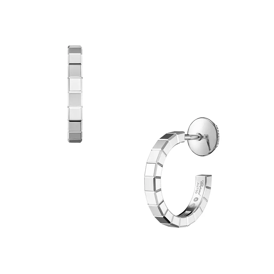 Золотые серьги Chopard Ice Cube 837702-1006