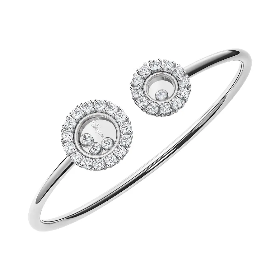 Браслет Chopard Happy Diamonds Icons Joaillerie из золота 85A608-1001