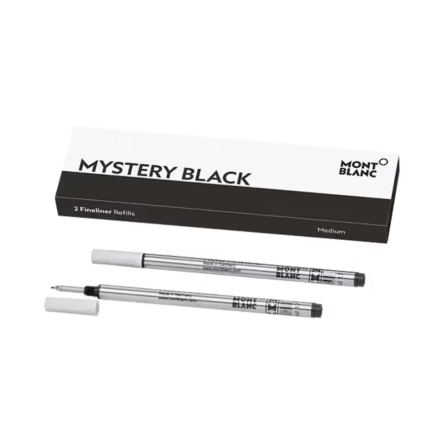Montblanc 2x стержня M для лайнера, цвет Mystery Black MB128246