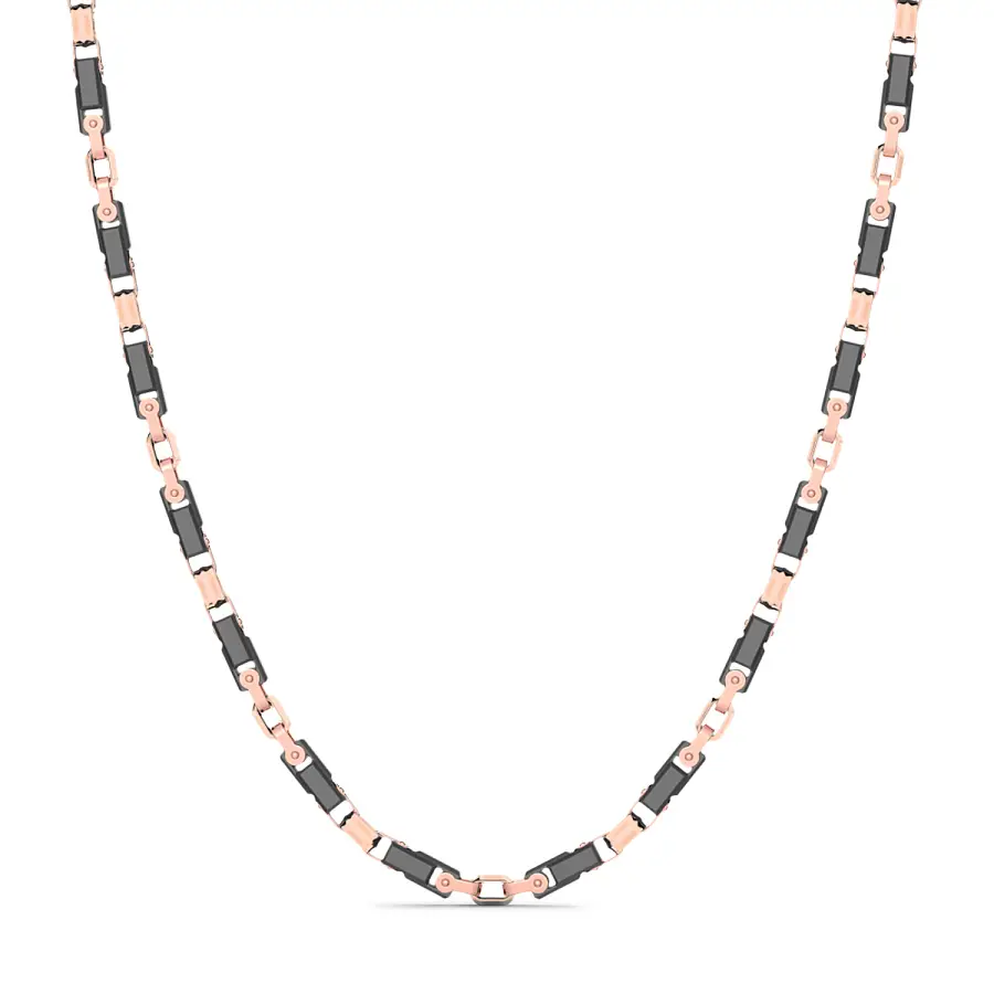 Золотая цепь Zancan Ceramikgold KC061R-N-60