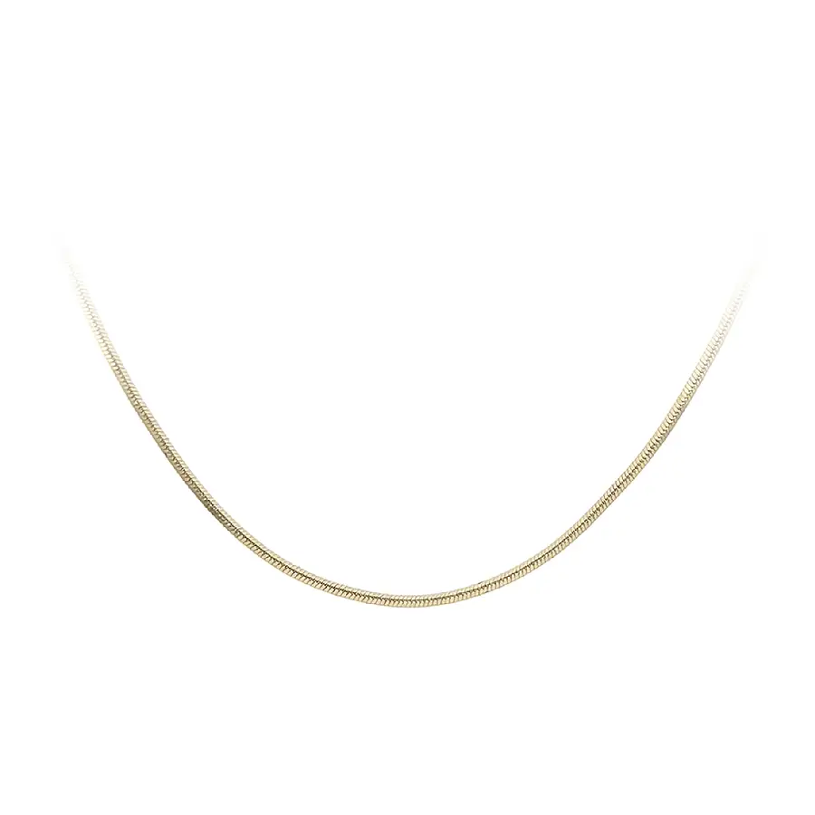 Золотая цепочка «змейка»