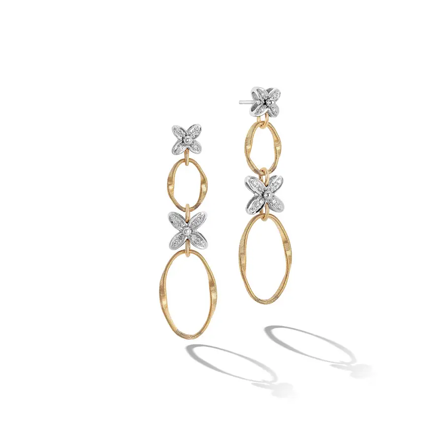 Золотые серьги Marco Bicego Marrakech Onde OG396 B3 YW