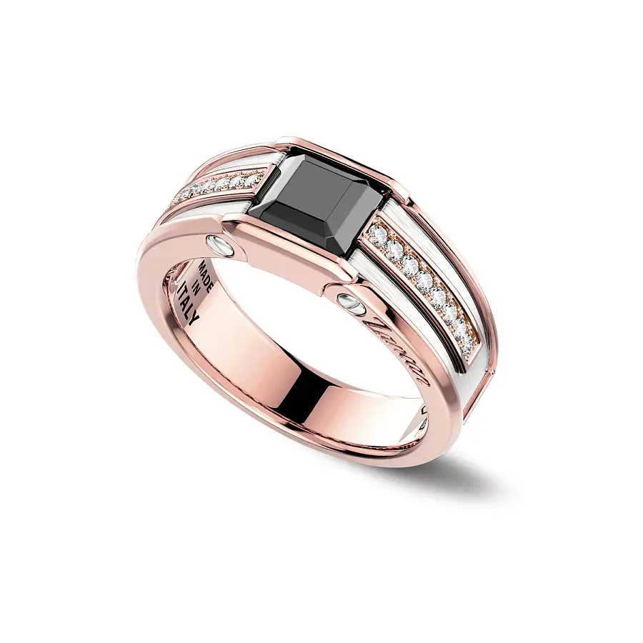 Zancan Couture Sapphire – Золотое кольцо UA027BR-DIA