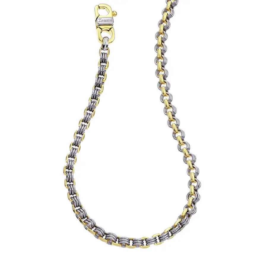 Zancan – Золотое колье из комбинированного золота EC281GB