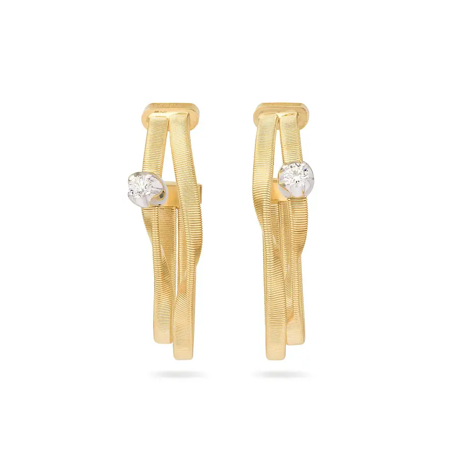 Золотые серьги Marco Bicego Marrakech OG335_B8 YW M5