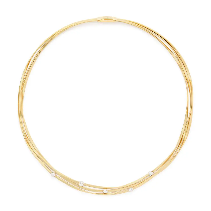 Золотое ожерелье Marco Bicego Marrakech CG848_B8 YW M5