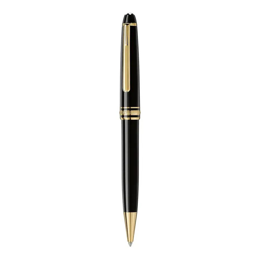 Ручка-шариковая Montblanc Meisterstück Classique с позолоченным покрытием MB132453