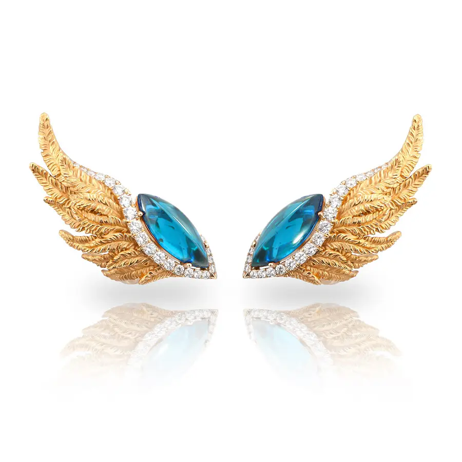 Серьги Carrera y Carrera Hechizo Армония