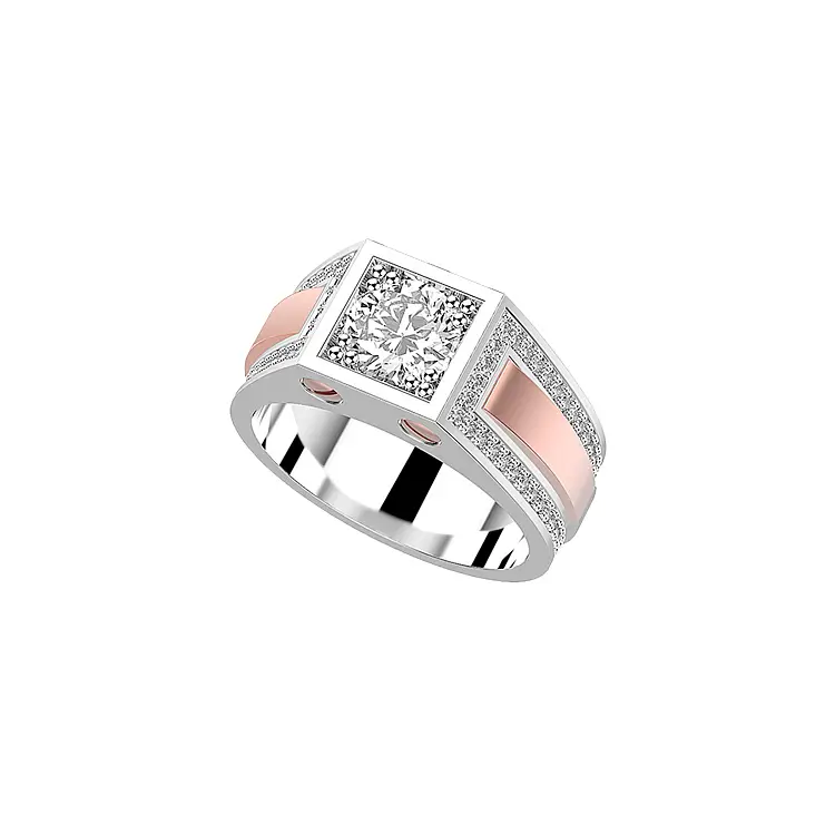 Золотое кольцо Zancan Couture с сапфиром EA213BR