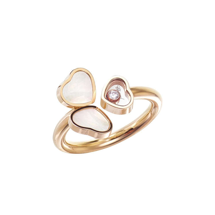 Золотое кольцо Chopard Happy Hearts 82A083-5310