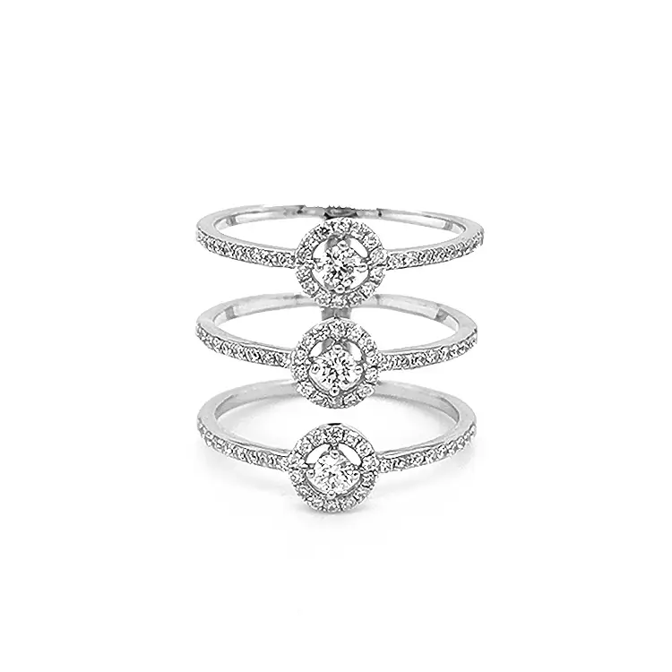 Золотое кольцо с бриллиантами