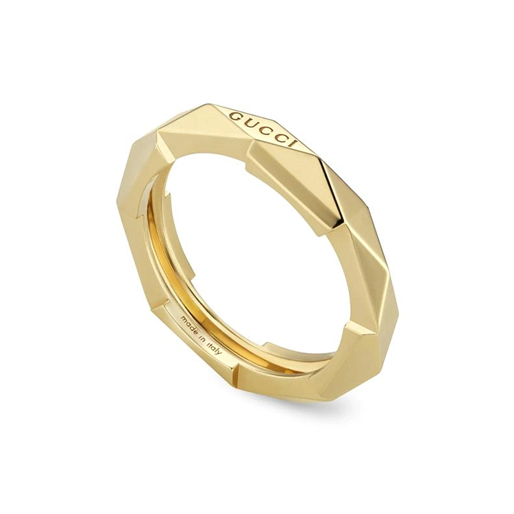 Золотое кольцо Gucci Link to Love YBC662177001014
