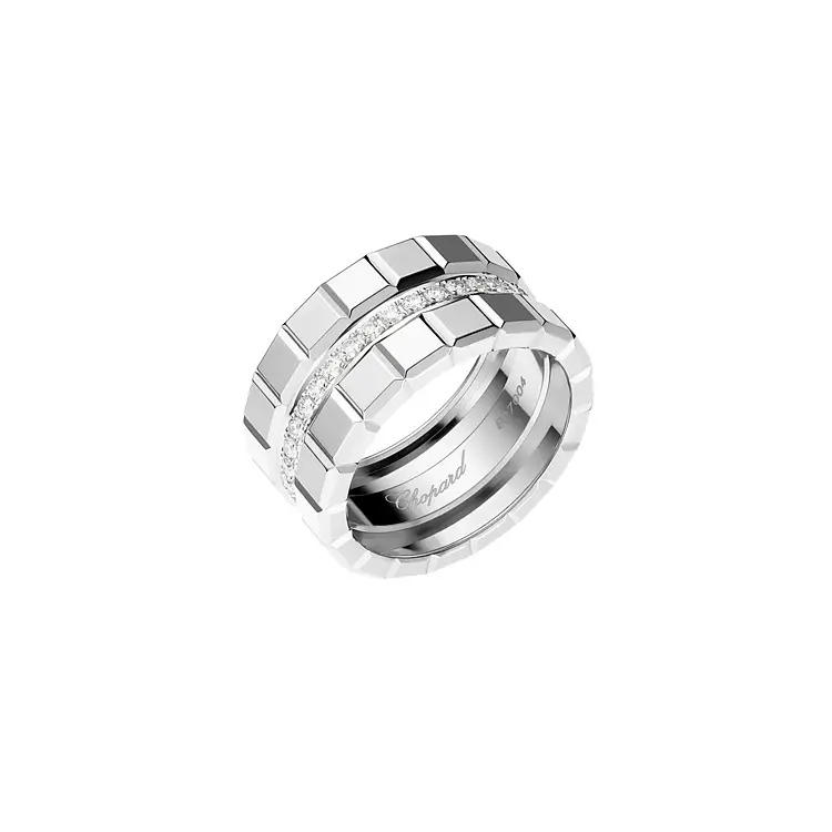 Золотое кольцо Chopard Ice Cube 827004-1042