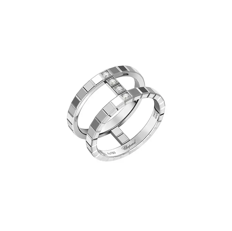 Золотое кольцо Chopard Ice Cube 827006-1011