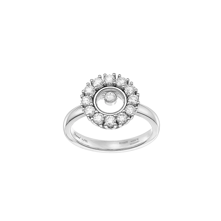 Золотое кольцо Chopard Happy Diamonds 82A609-1111