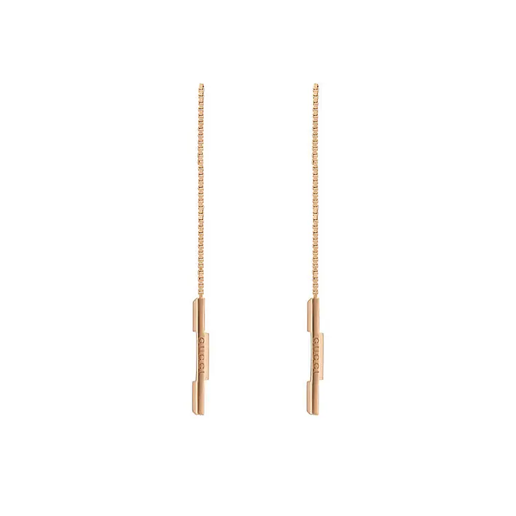 Золотые серьги Gucci Link to Love YBD66211500200U