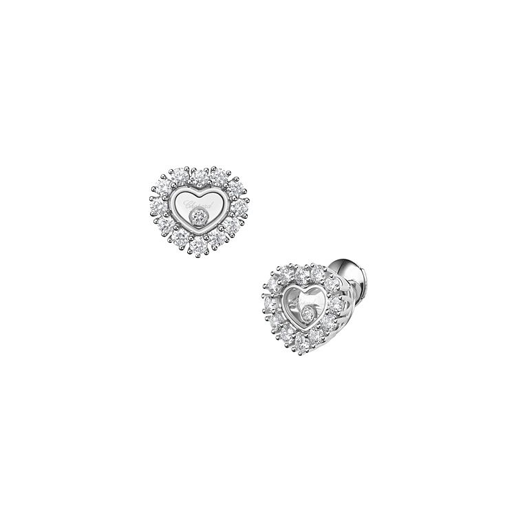 Золотые серьги Chopard Happy Diamonds 83A616-1001