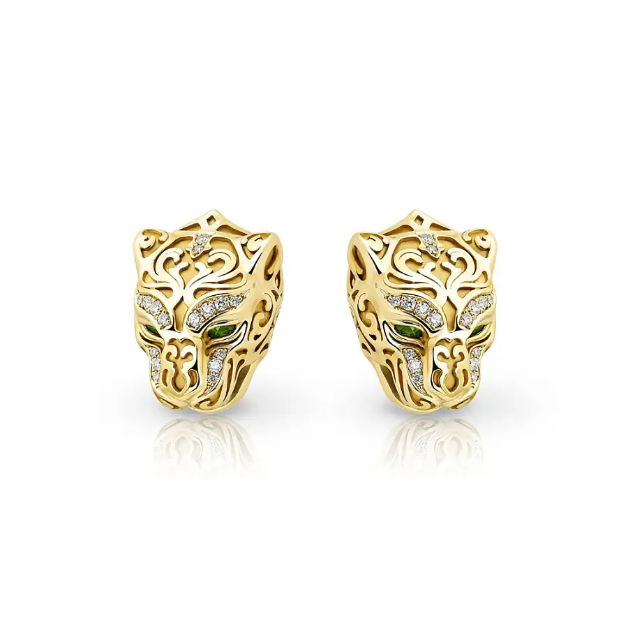 Золотые серьги Carrera y Carrera Zodaria Filigrana