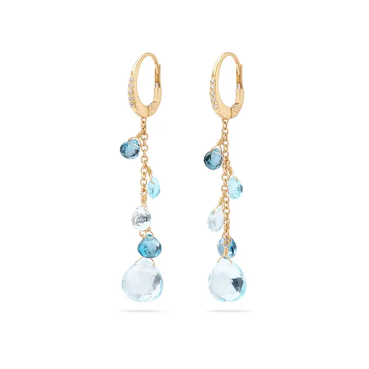 Золотые серьги Marco Bicego Paradise OB1743-MB TP01 Y