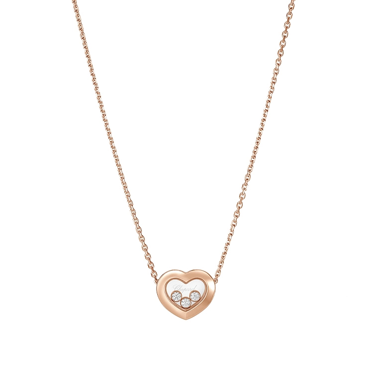 Золотое колье Chopard Happy Diamonds 81A611-5001
