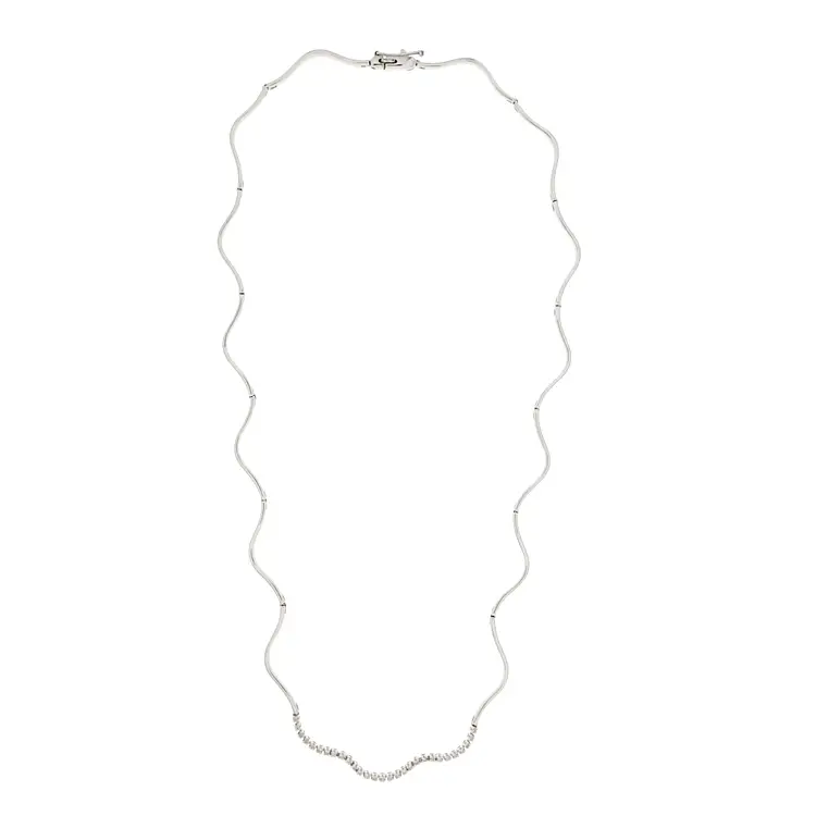 Золотое колье с бриллиантами