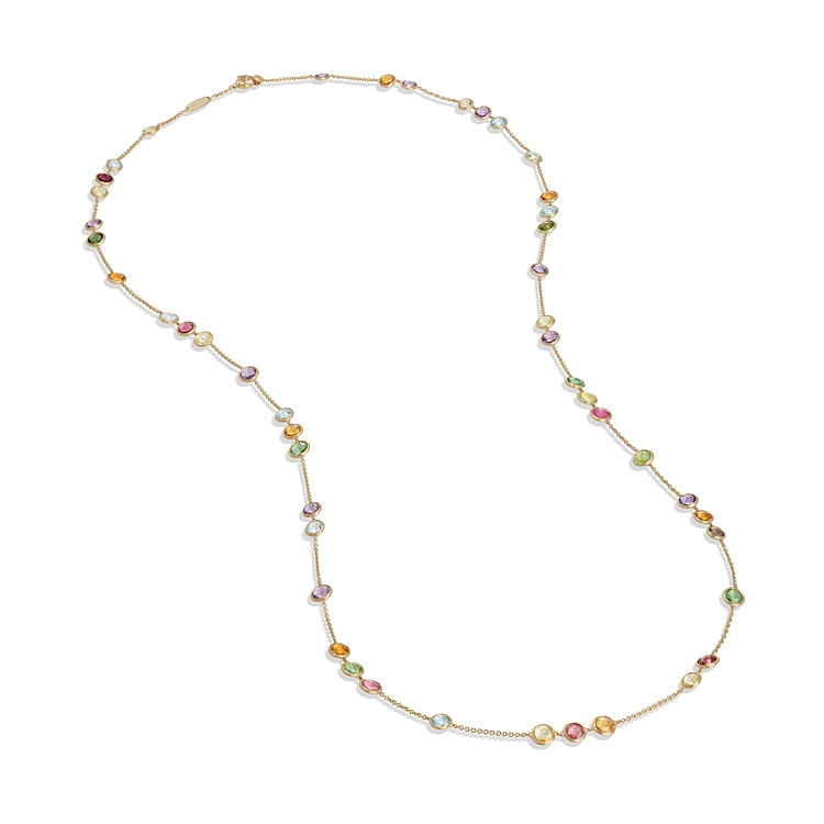 Золотое колье Marco Bicego Jaipur с полудрагоценными камнями CB1309-MIX01-Y
