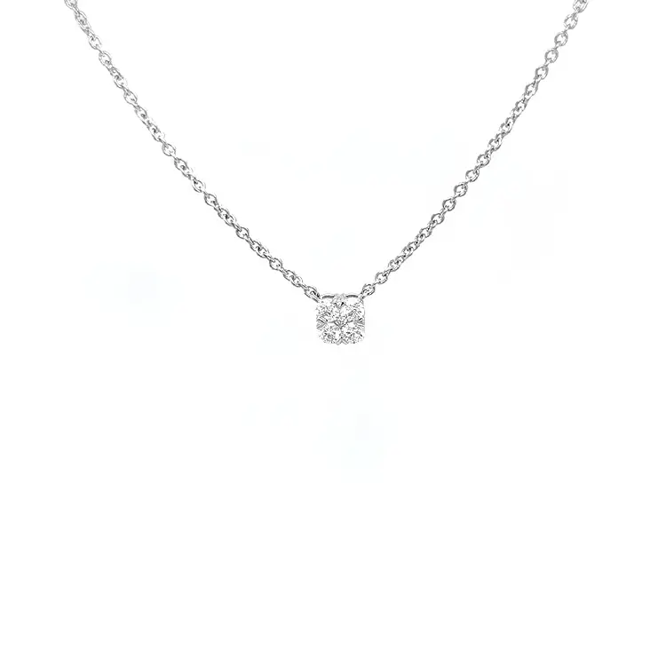 Золотое колье с бриллиантами