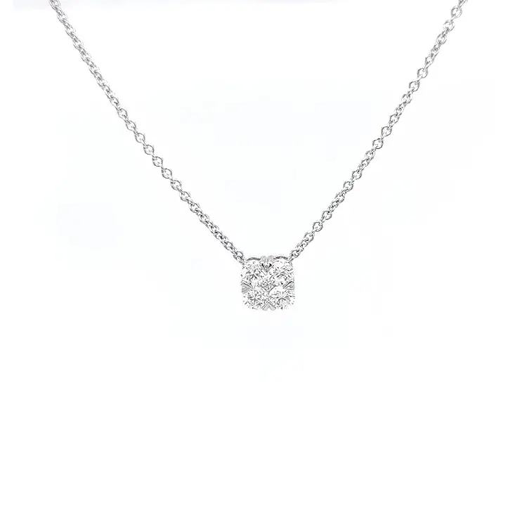 Золотое колье с бриллиантами