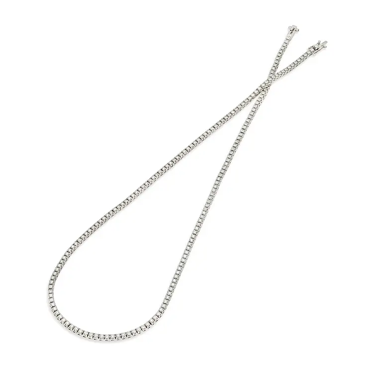 Золотое теннисное колье Crieri с бриллиантами