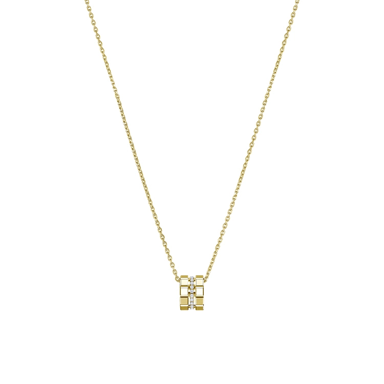Золотое колье Chopard Ice Cube 797005-0003