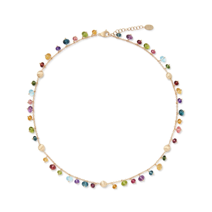 Золотое колье Marco Bicego Африка Драгоценные камни CB2781 MIX02 Y