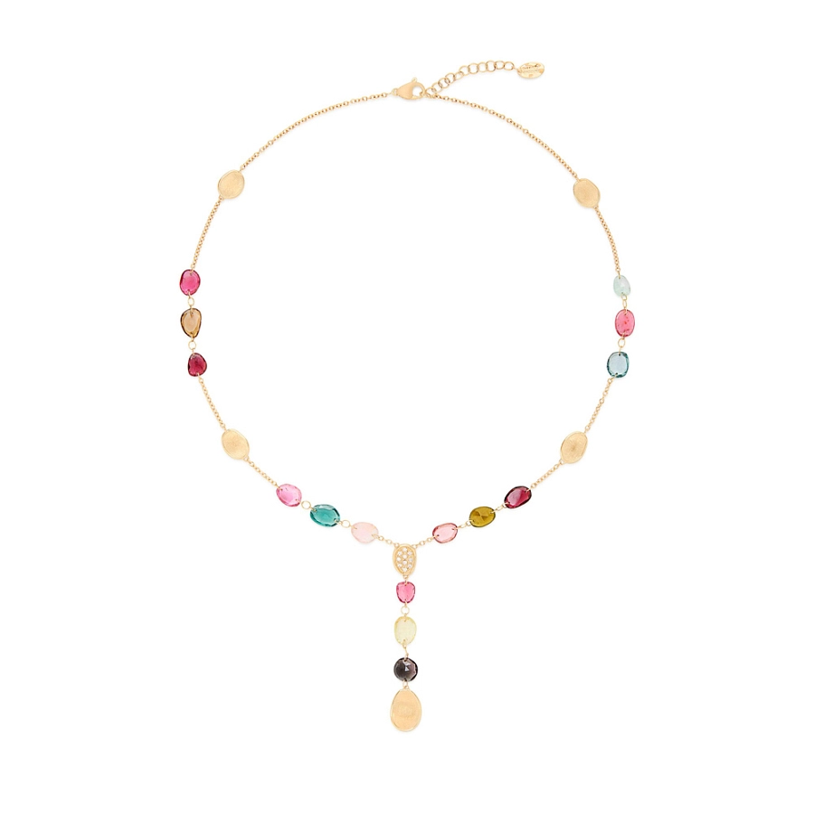 Золотое колье Marco Bicego Lunaria Color CB2870-B TM01 Y