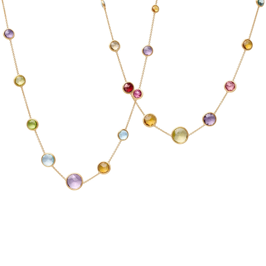 Золотое колье Marco Bicego Jaipur Color CB2719 MIX01 Y