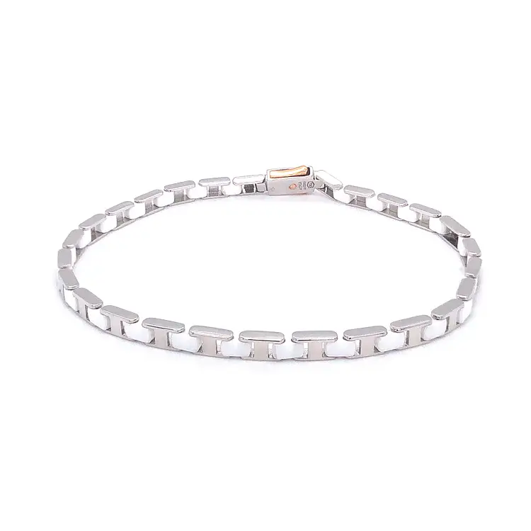 Золотой браслет Zancan Ceramikgold KB004B-B