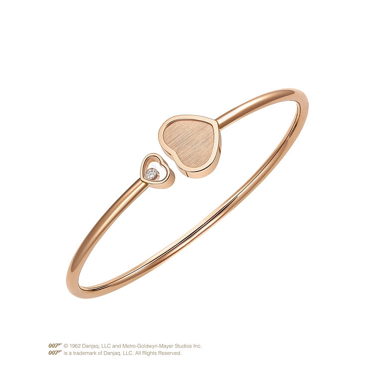 Золото Chopard Happy Heatrs Золотые сердца браслет 85A007-5020