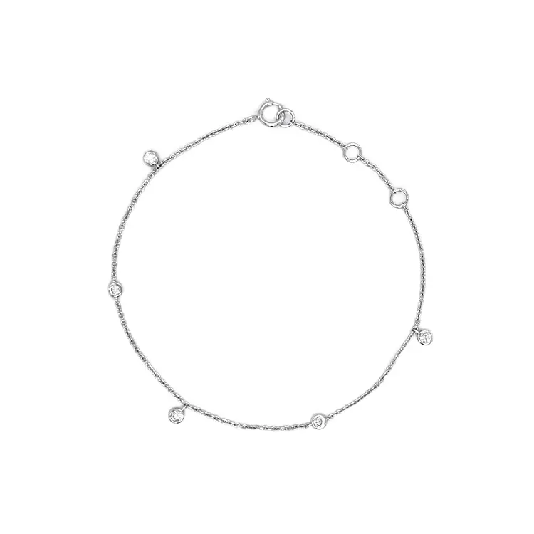 Золотой браслет с бриллиантами