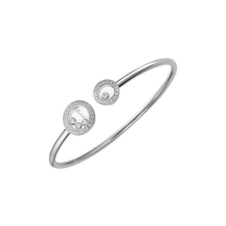 Золотой браслет Chopard Happy Diamonds 85A618-1202