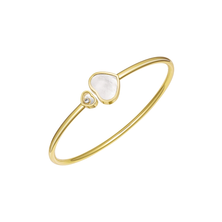 Золотой браслет Chopard Happy Hearts 857482-0303